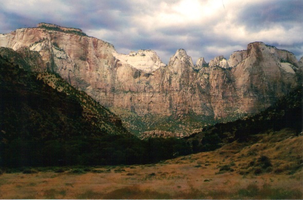 West Rim of Zion Canyon